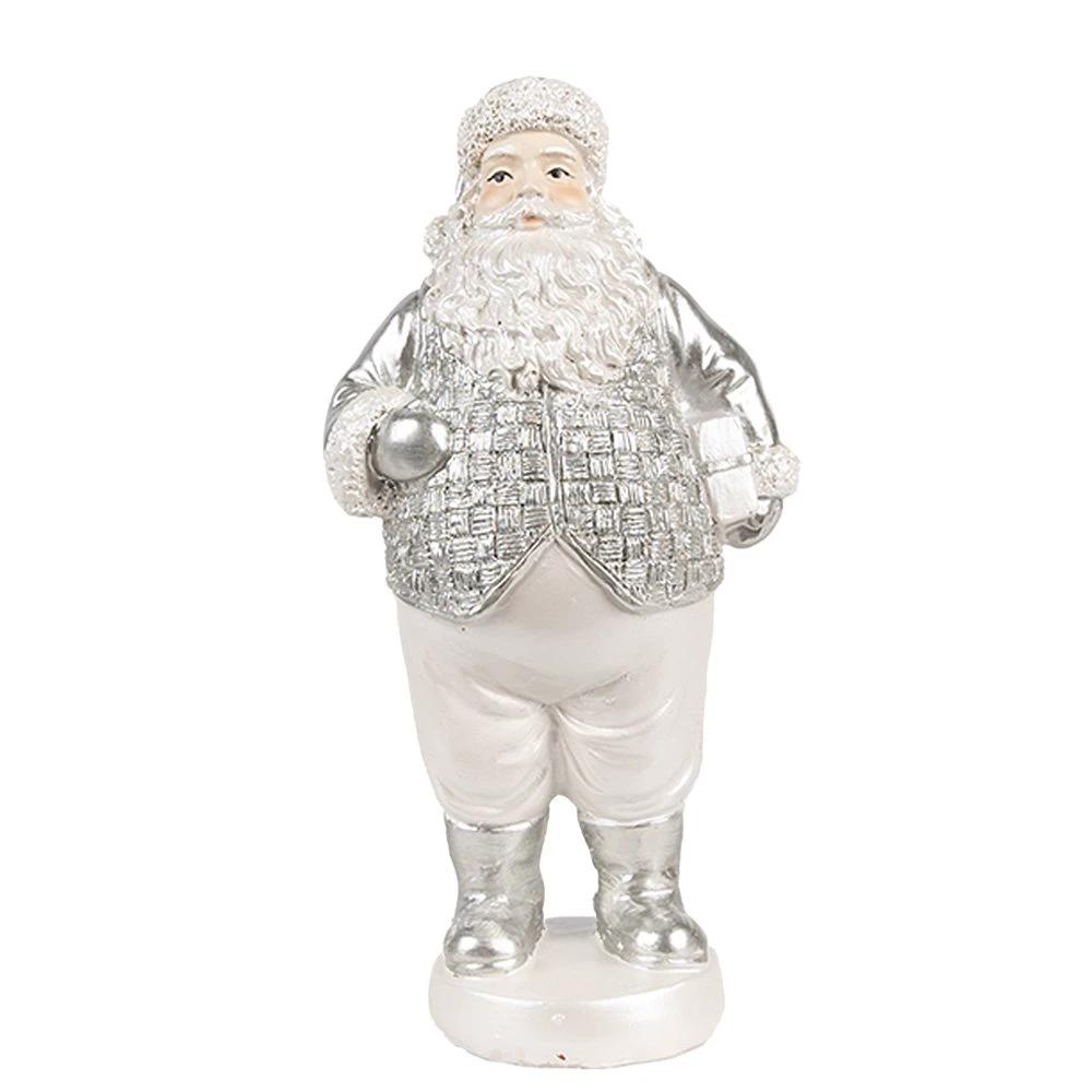 Decoration Santa Claus 8x6x16 cm by Clayre & Eef.