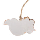 Kersthanger Engel 7x1x5 cm Wit Kunststof by Clayre & Eef.
