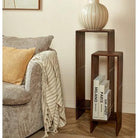 Side table Gian Dark brown by Mica Decorations