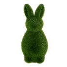 Decoration Statue Rabbit Ø 9x21 cm Green Plastic by Clayre & Eef.