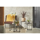 Side table set Goa Black by Mica Decorations