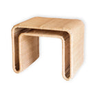 Rattan Side Table with Stable Metal Frame – Handcrafted Coffee Table BAYU by Soeji