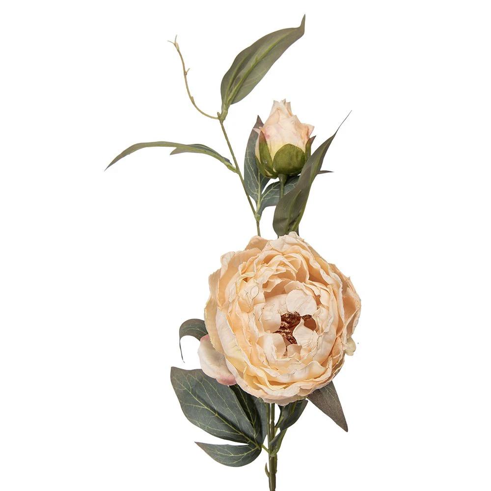 Artificial flower 83 cm Beige Plastic by Clayre & Eef.