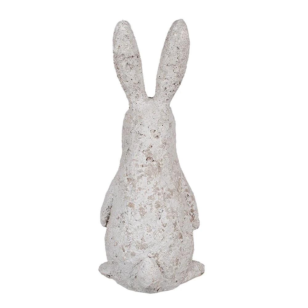 Decoration rabbit 11x11x26 cm by Clayre & Eef.