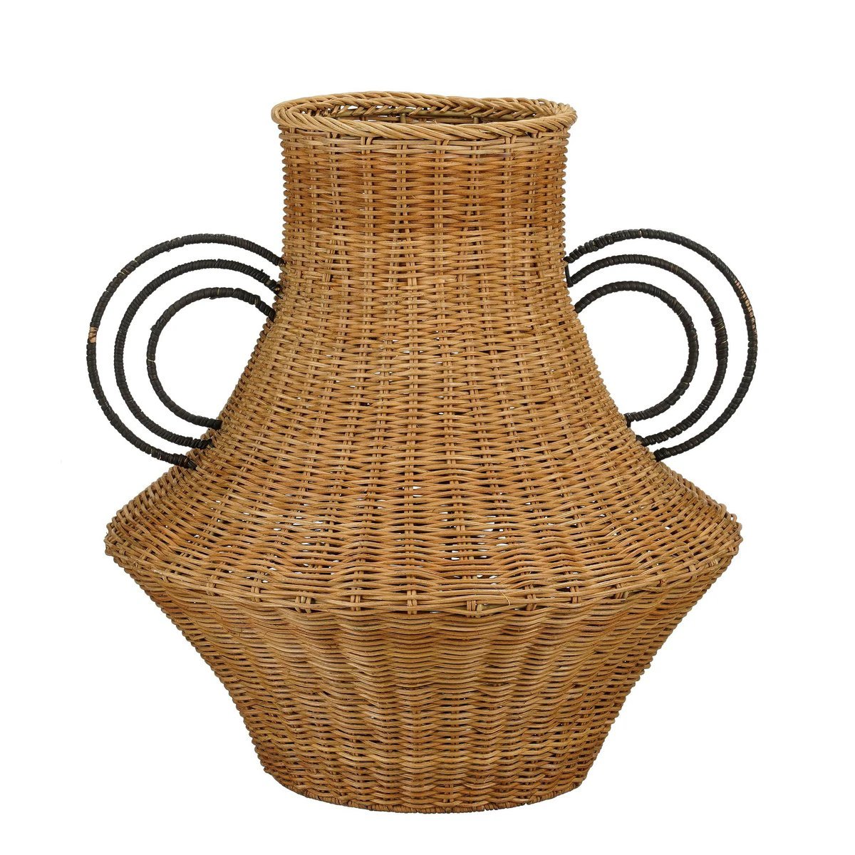 Decorative vase Fabiola Light brown by Mica Decorations
