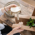 Hummingbird Home | Plant stand - Wooden plant raiser Ø12cm by Kolibri Company