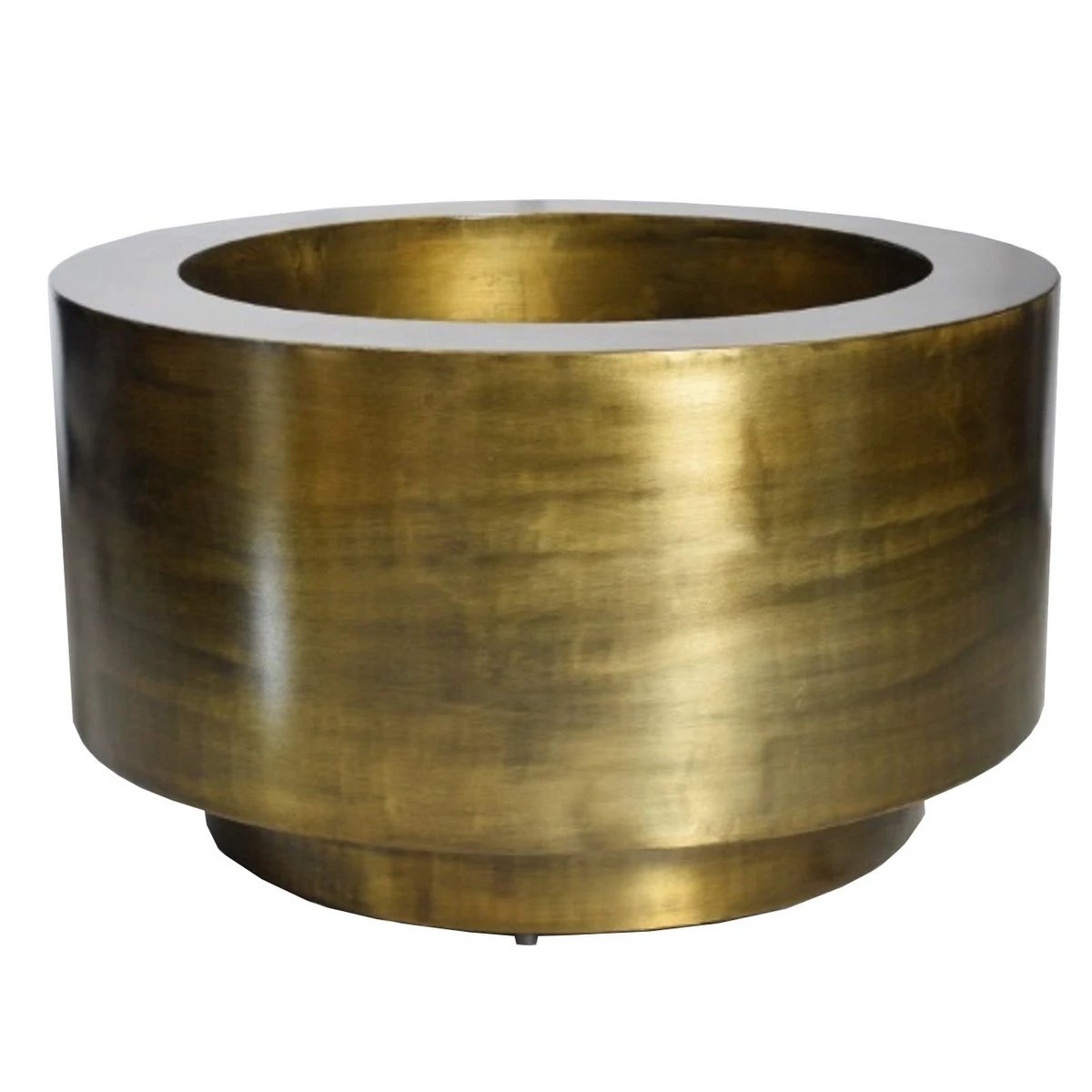 Plantenpot - Uyuni aged brass by Vase The World