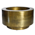 Plantenpot - Uyuni aged brass by Vase The World
