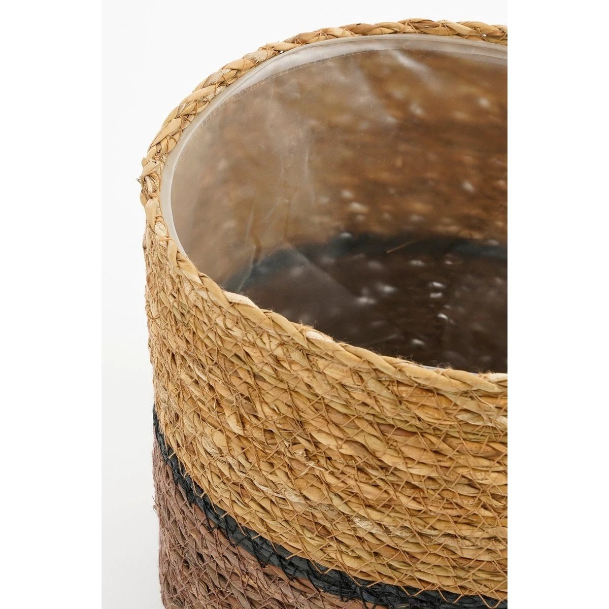 Plantenmanden set Damian Bruin by Mica Decorations