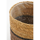 Plantenmanden set Damian Bruin by Mica Decorations