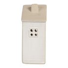 Decoration house with LED 8x5x12 cm Beige ceramics by Clayre & Eef.