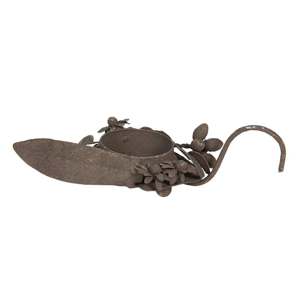 Tealight holder 13x9x3 cm by Clayre & Eef.