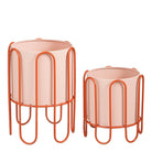 Flowerpot inside Dione Pink by Mica Decorations
