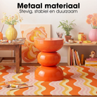 Side table Luna Orange by Mica Decorations