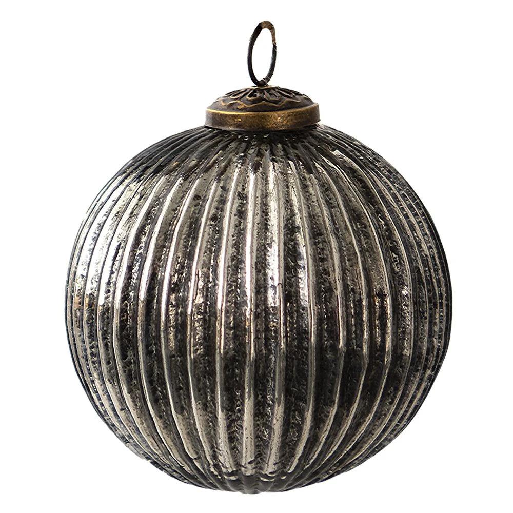 Christmas ball Ø 10x10 cm by Clayre & Eef.