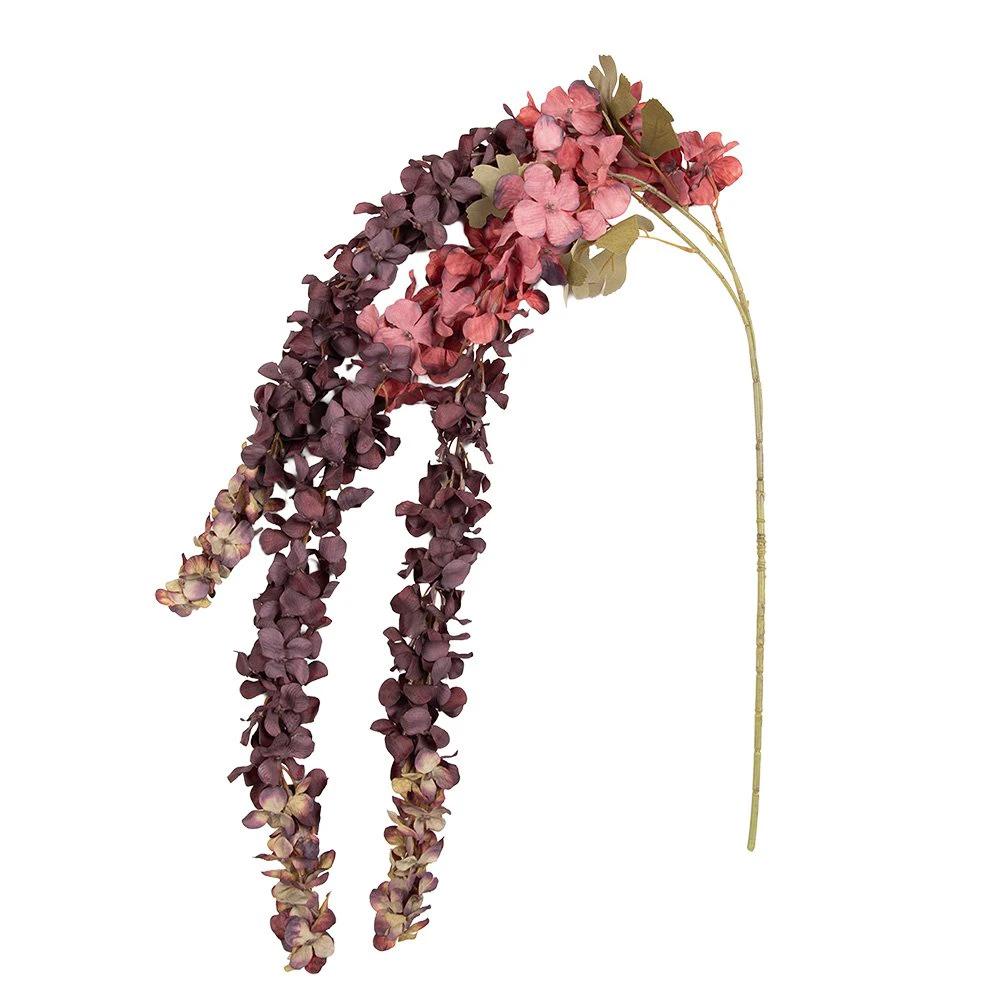 Artificial flower 135 cm Purple Plastic by Clayre & Eef.