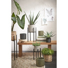 Plant stand Ascot Black by Mica Decorations
