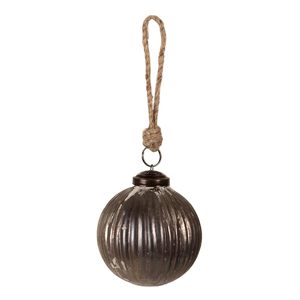 Weihnachtskugel Ø 8x8 cm von Clayre & Eef.