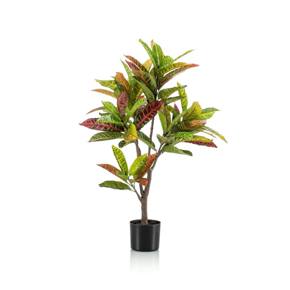 Artificial plant - Croton Codiaeum - Wonderbush - 95 cm by Green boutiQ