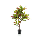 Artificial plant - Croton Codiaeum - Wonderbush - 95 cm by Green boutiQ