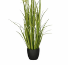 Artificial Plant Ornamental Grass White by Mica Decorations