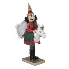 Decoration nutcracker 12x6x25 cm by Clayre & Eef.