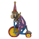 Decoration monkey on tricycle 9x4x14 cm by Clayre & Eef.
