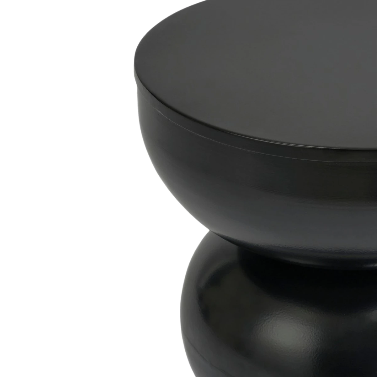 Side table Luna Black by Mica Decorations