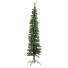 Christmas tree green, plastic and metal 50x50x210 cm by Clayre & Eef.