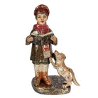Christmas Decoration Statue Christmas Group 34/31/21/20 cm Red Plastic by Clayre & Eef.