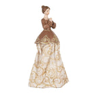 Decoration image woman 8x7x23 cm beige plastic by Clayre & Eef.