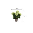 Art plant Hyddongea Creme by Mica Decorations