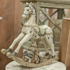 Bild Pferd 30x8x27 cm Weiß Polyresin Weihnachtsdekoration von Clayre & Eef.