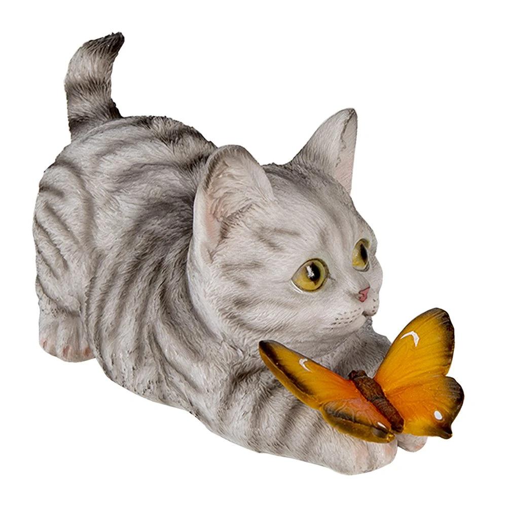 Deko-Katze 19x8x10 cm von Clayre & Eef.