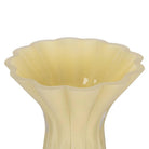 Vase Ø 14x23 cm Yellow Glass by Clayre & Eef.