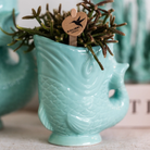 Hummingbird Home | Fish - Turquoise - Ø6cm by Kolibri Company