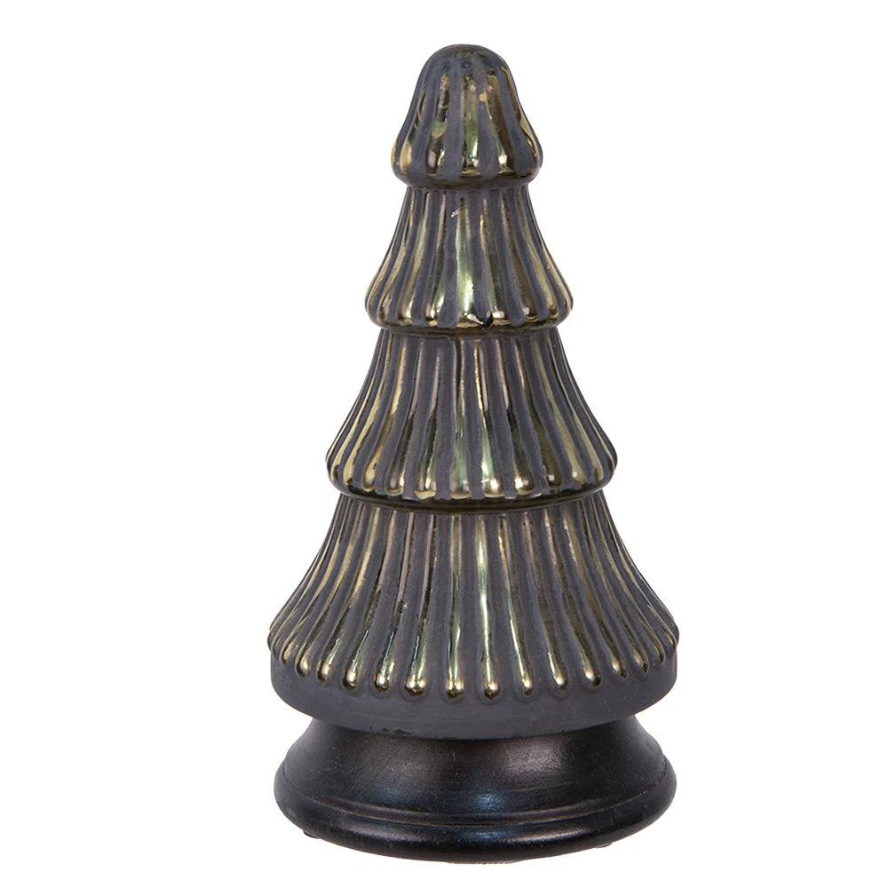 Decoration Christmas tree Ø 14x25 cm by Clayre & Eef.