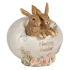 Hasenfigur 11 cm Braun Polyresin von Clayre & Eef.