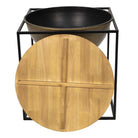 Beistelltisch 53x53x55 cm von Clayre & Eef.