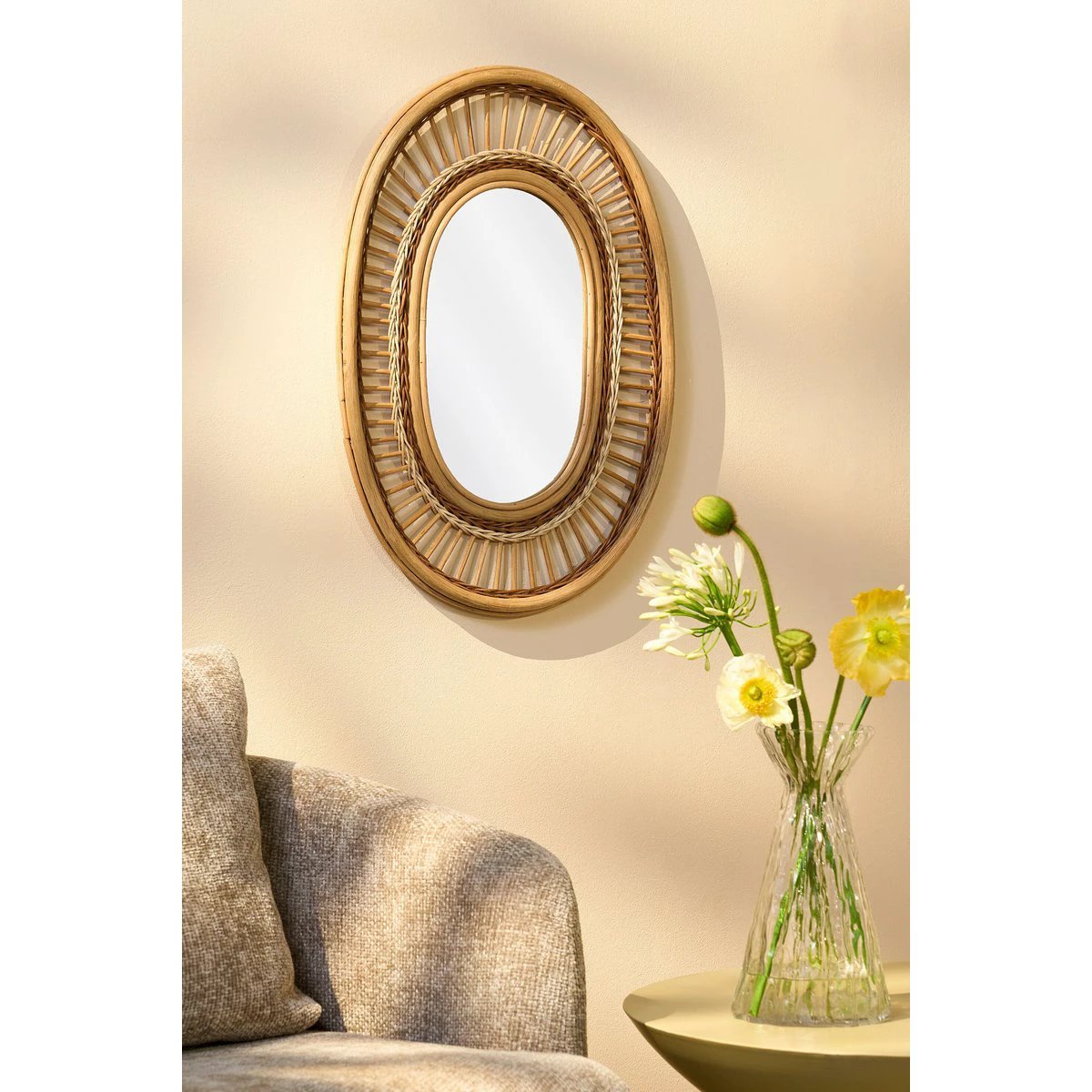 Wall mirror Mirror Oker by Mica Decorations