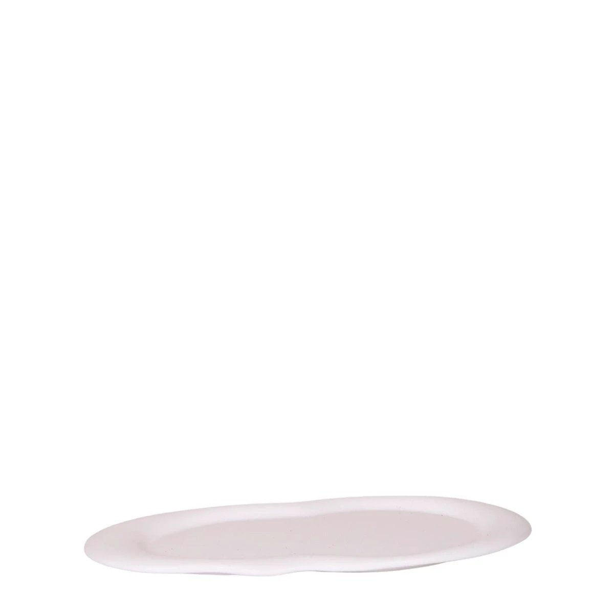 Kolibri Home | Cloud plate - Ovale dienblad Ø30cm - White by Kolibri Company