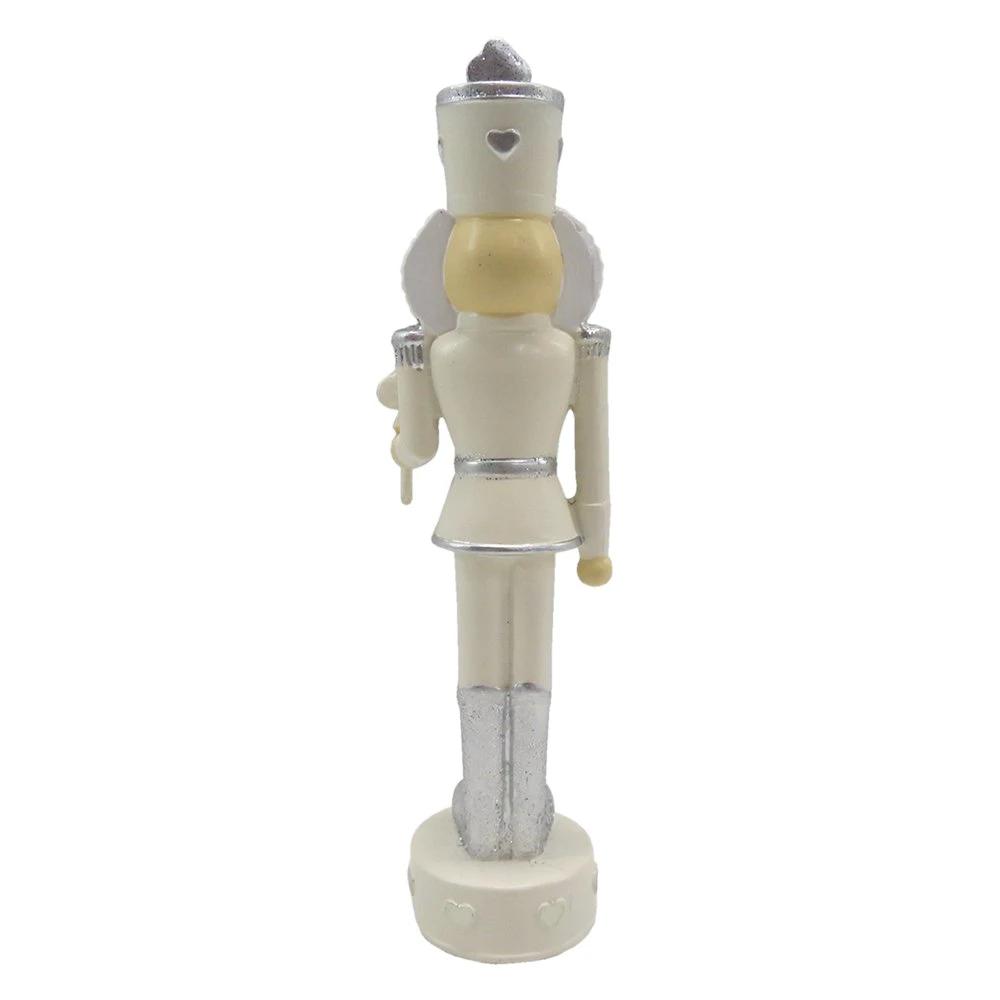 Decoration nutcracker 4x4x17 cm by Clayre & Eef.