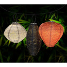 Greatham LED Lantern - Pink, Rechargeable Solar Lantern, 30x30x34 cm by EMIRELLE