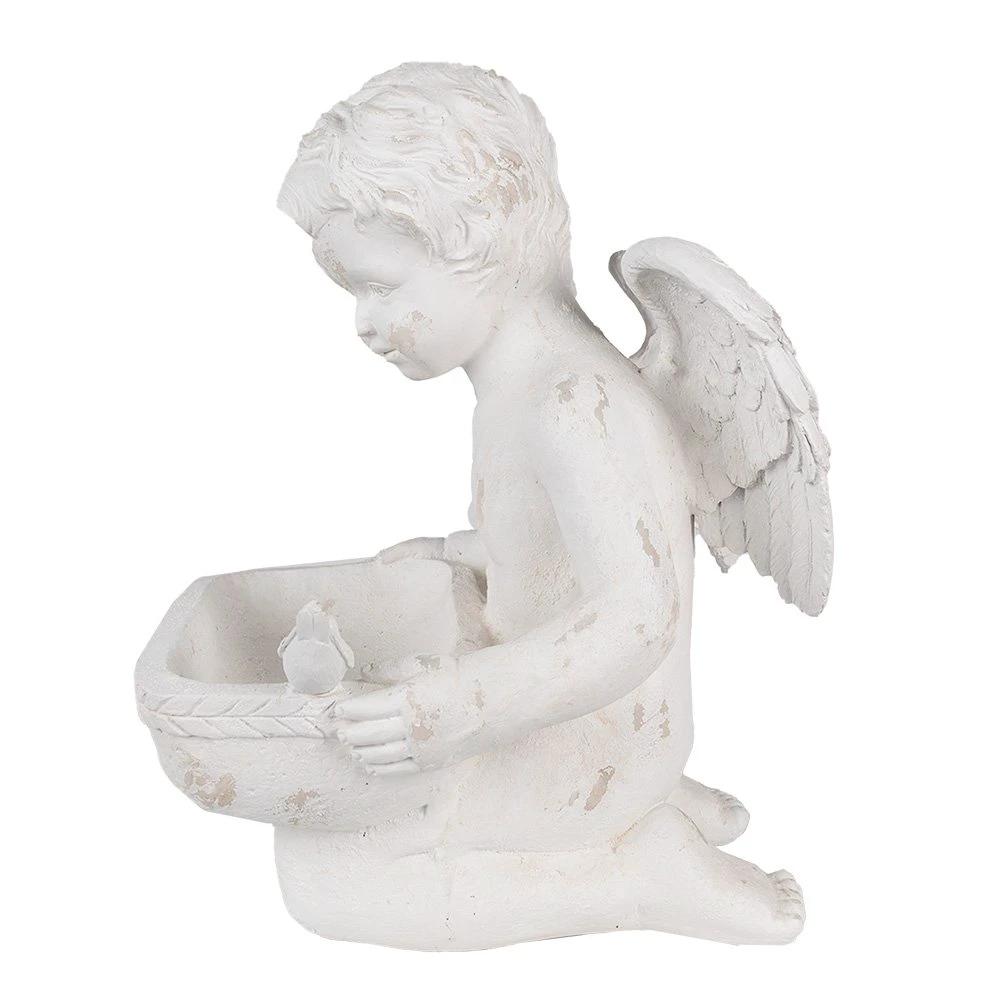 Decoration angel 36x39x51 cm by Clayre & Eef.