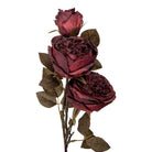 Artificial flower 70 cm red plastic by Clayre & Eef.