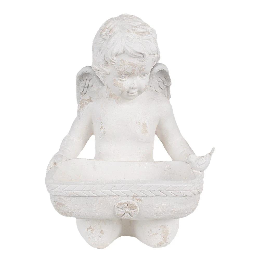 Decoration angel 36x39x51 cm by Clayre & Eef.