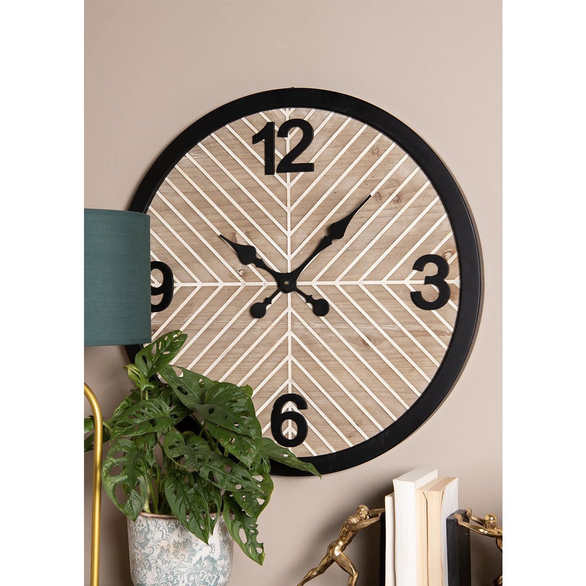 Wall clock Ø 64x4 cm / 1xAA by Clayre & Eef.