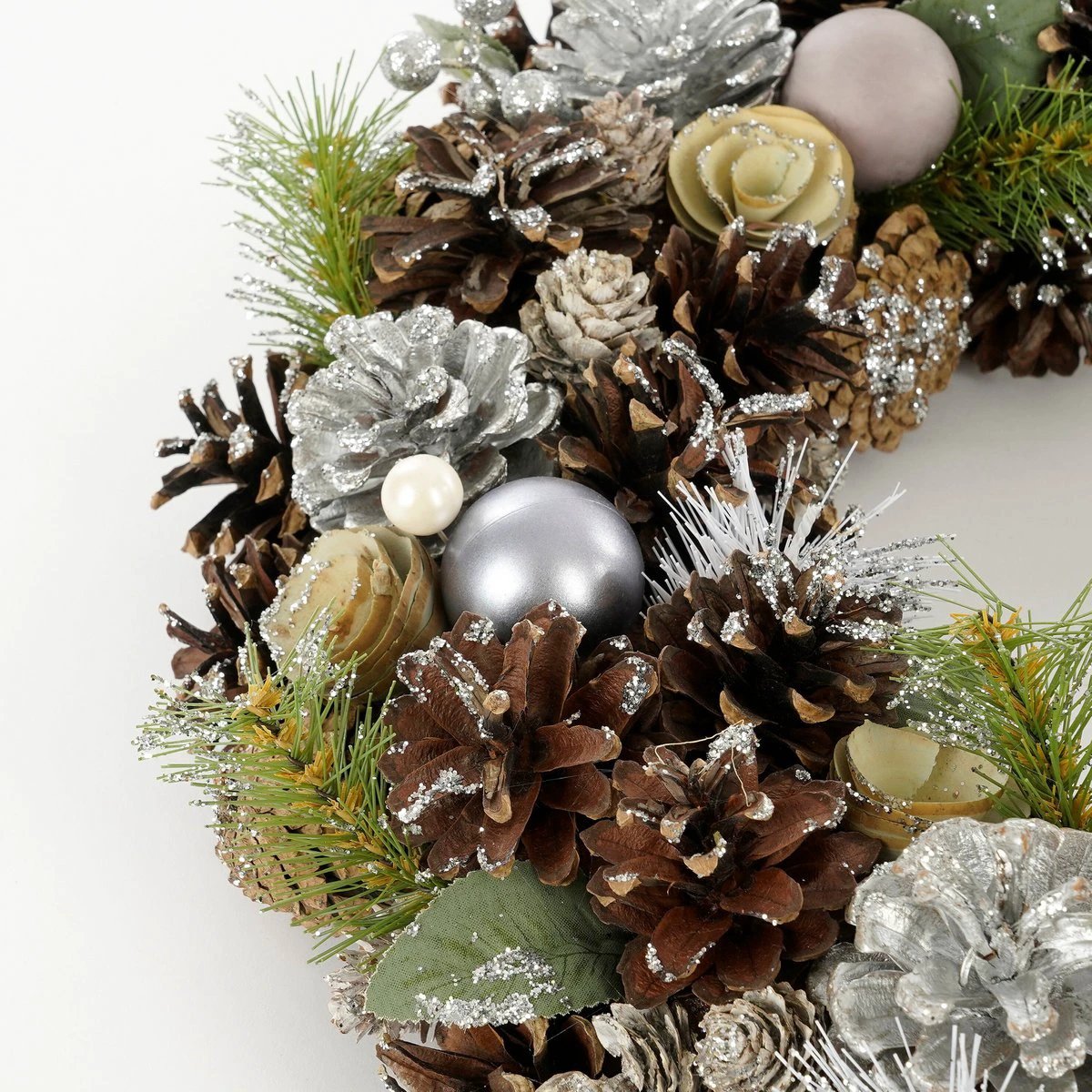 Christmas wreath Peach by House of Seasons