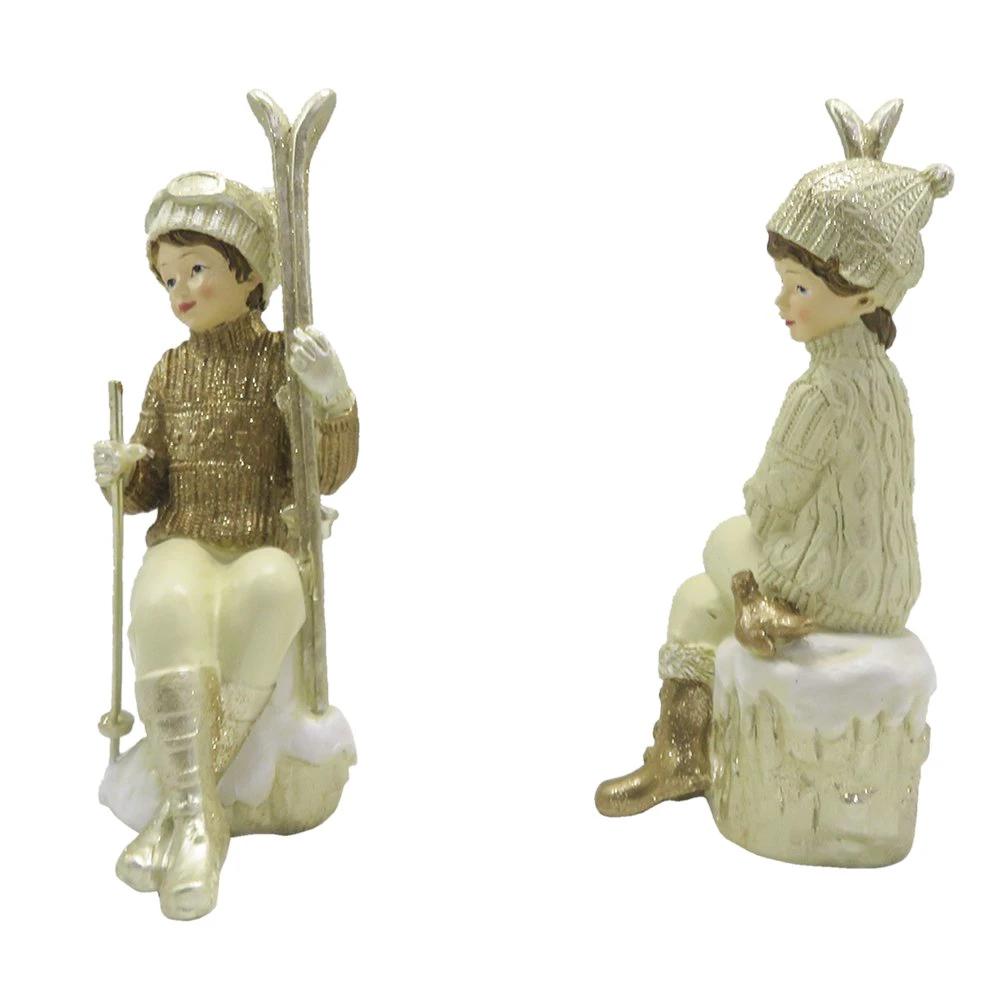 Dekoration Kinder (Set mit 2) 10x7x18 cm von Clayre & Eef.
