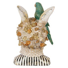 Dekorationsbild Hase 23x21x35 cm beige Kunststoff von Clayre & Eef.